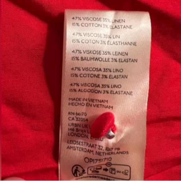 Anthropologie Classic Red Dress - Picture 6 of 8